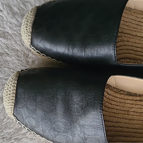 Coach Leather Flat Espadrilles ❤️ - Picture 7 of 8